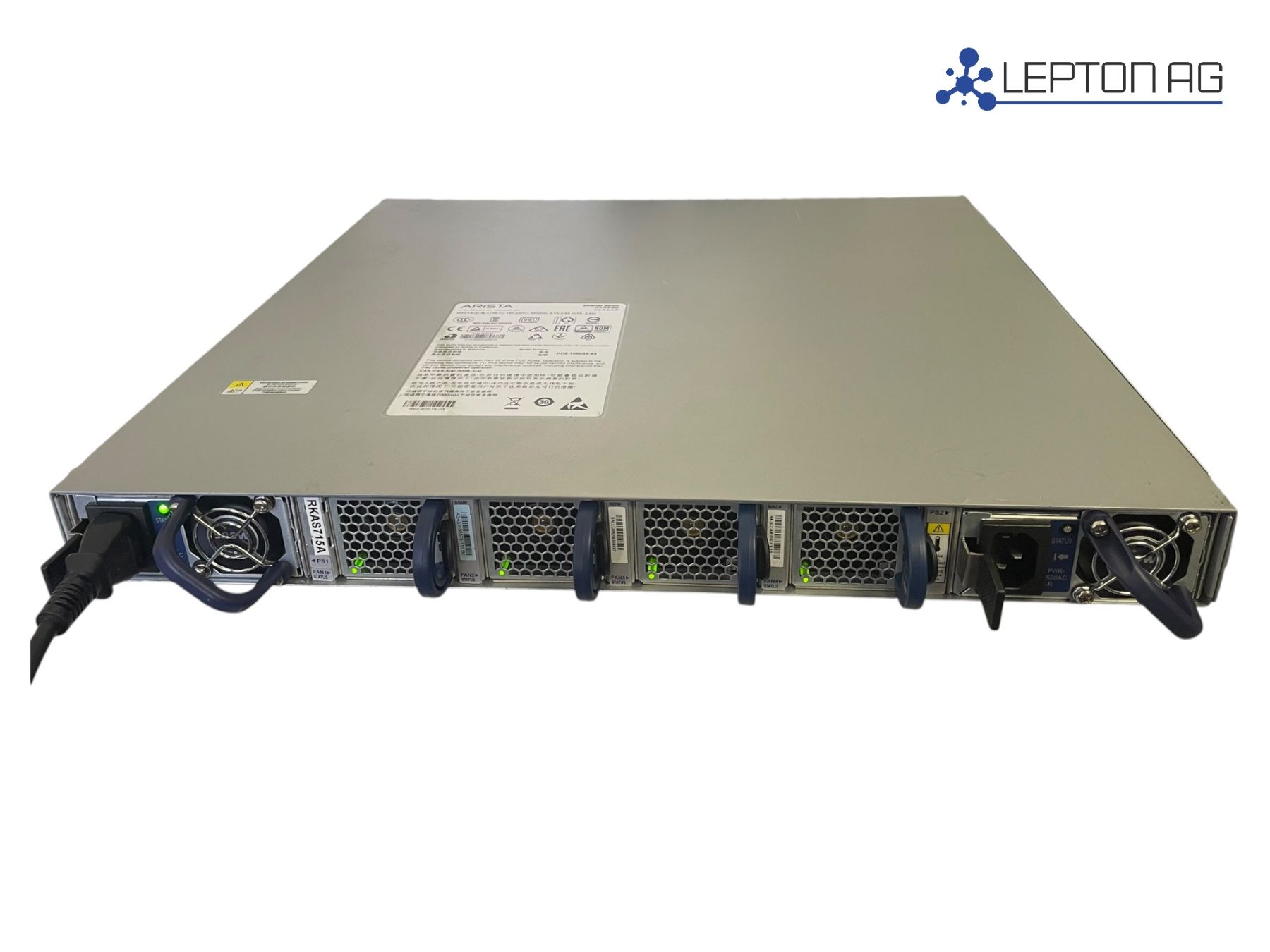Hub & Switch: Arista DCS-7050SX-64 Data Center Switch – Usato da Niederdorf venduto da LeptonAG 1