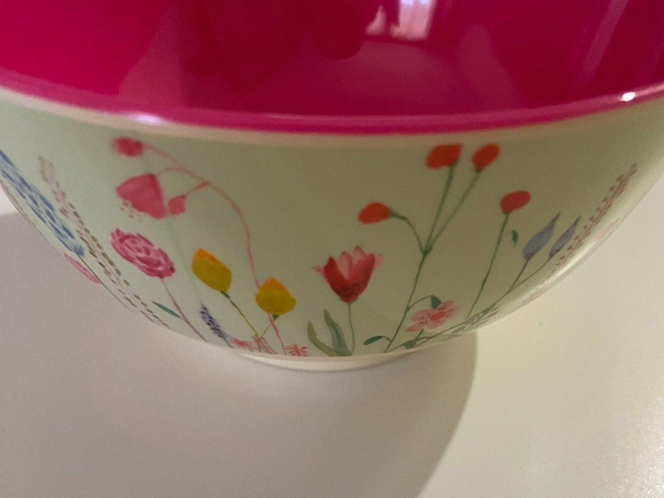 Ciotole: SCHALE- RICE -FLOWERS-PINK – Nuovo e nell'imballaggio originale da Meienried venduto da ManuelaBoutique 2