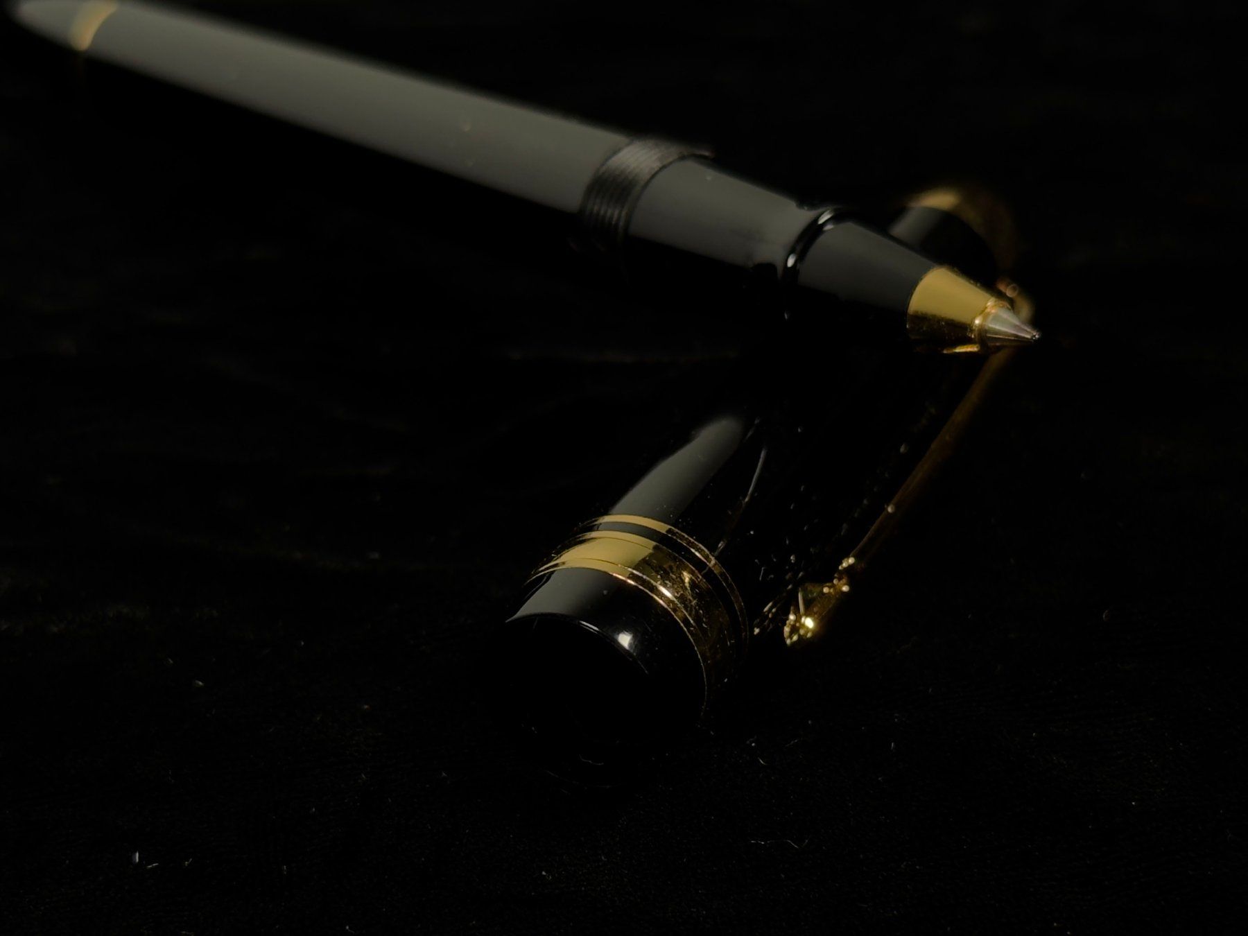 Montblanc Penna & Evidenziatori: Alter Montblanc Rollerball – Usato da Zürich venduto da Hedwig-steig 7