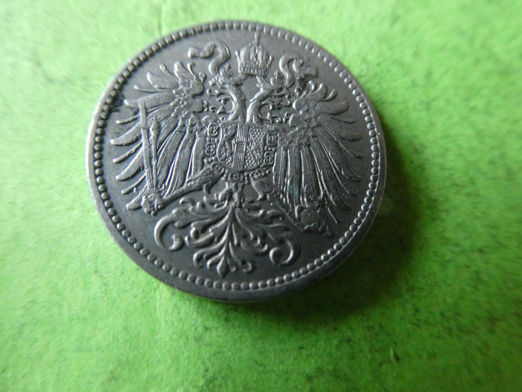 Tutti le monete: Oesterreich 1908, 10 Heller – Usato da Hinterforst venduto da Rohusri 1