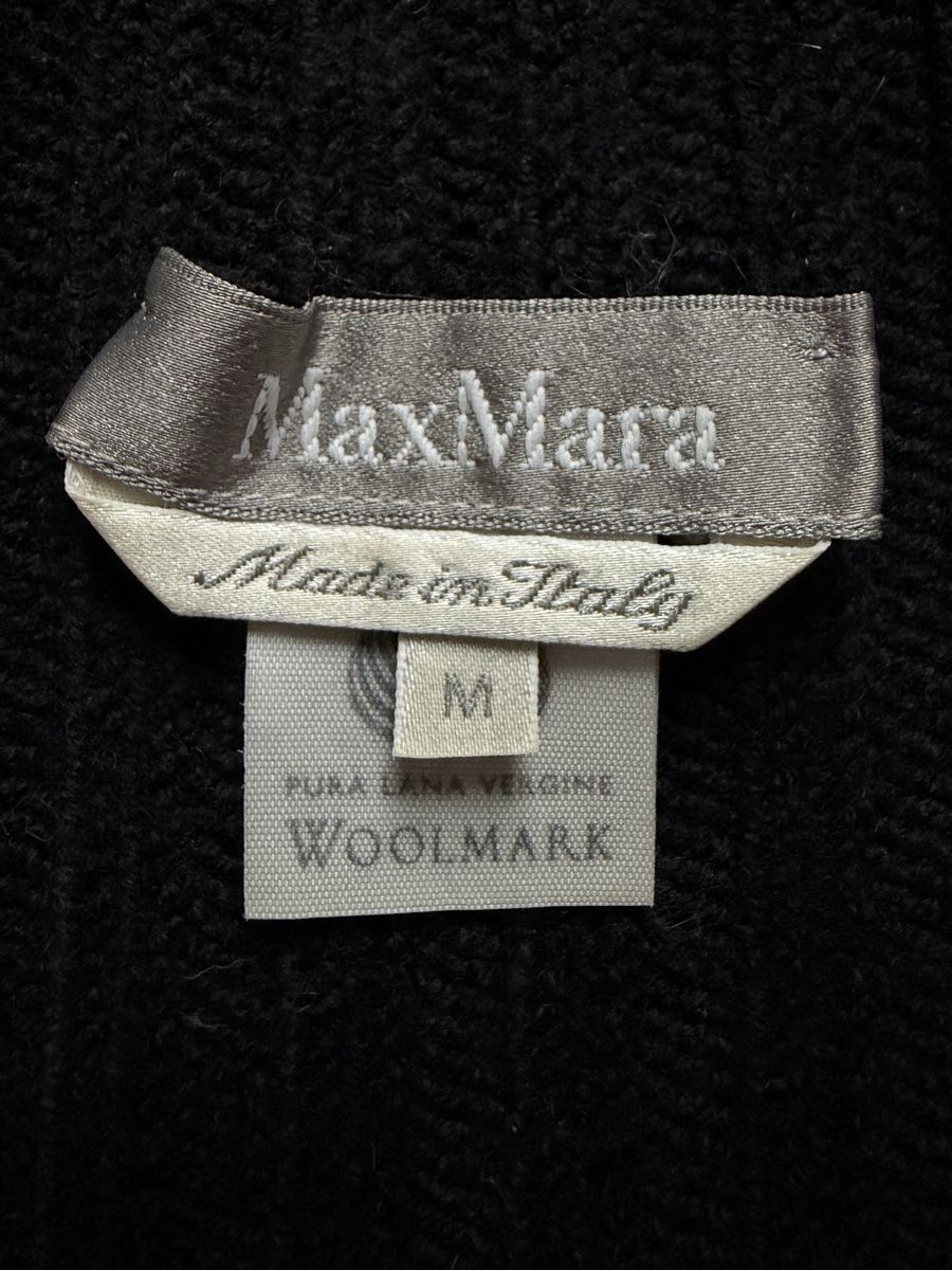 Max Mara Maglioni & Felpe: Max Mara 100% cable knit wool sweater roll-neck pullover M – Usato da Kilchberg ZH venduto da malibubeach 4