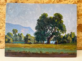 Gemälde / Landschaft von Otto Clénin      (ID S325)