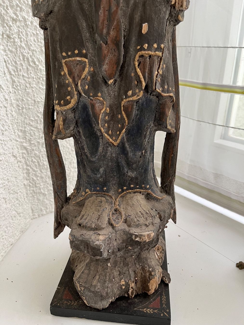 Figuren: Antike Holzfigur ca 300 Jahre alt – Gebraucht aus Buchs ZH von JPK7 6