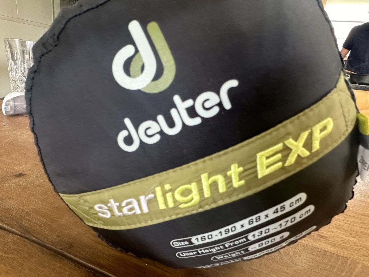 Sacchi a pelo: Deuter Schlafsack erweiterbar – Nuovo (secondo la descrizione) da Mauren venduto da SB1606 1