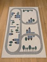 Spielteppich Rennstrecke Stadt Muster