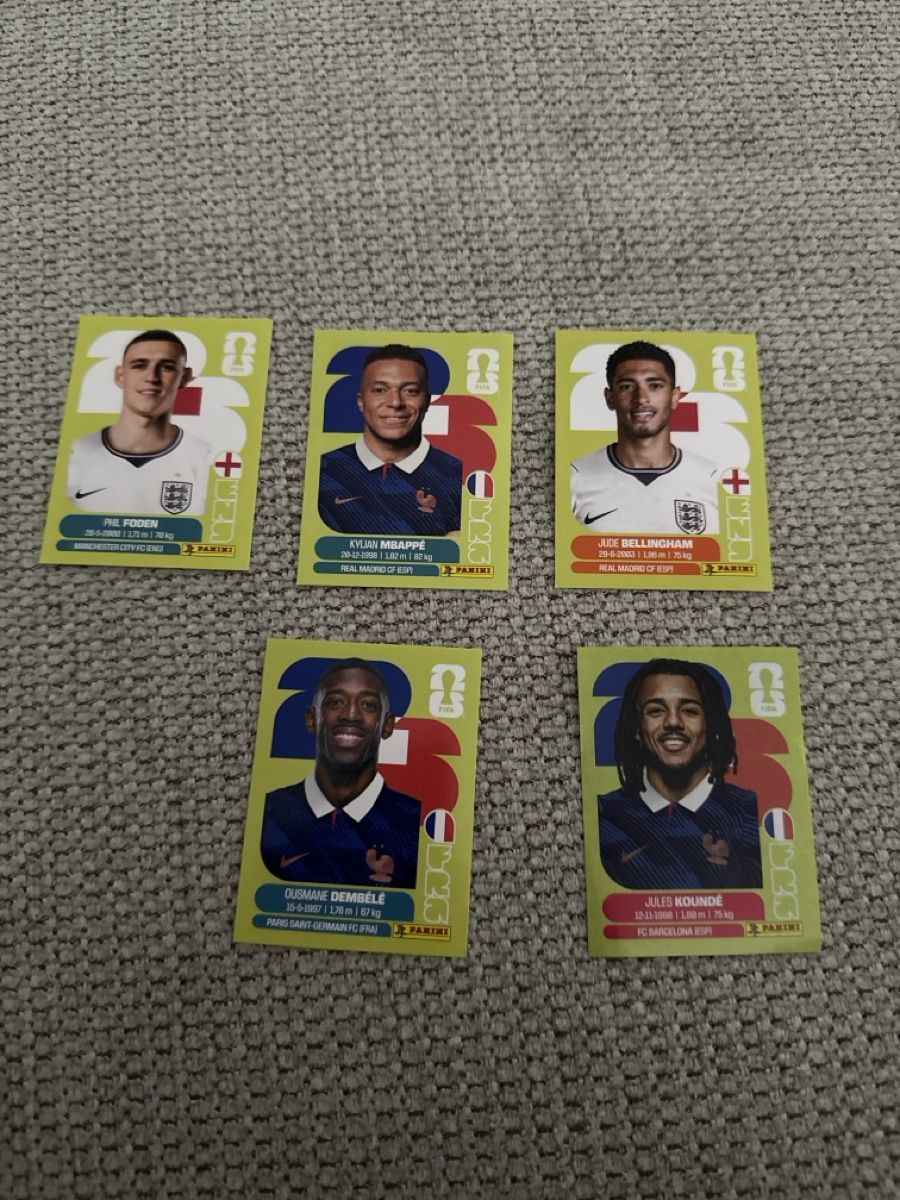 Panini Alben: Panini FIFA World Cup 2026 set 5 pcs – Neu (gemäss Beschreibung) aus Oberdorf BL von nil_5tdg