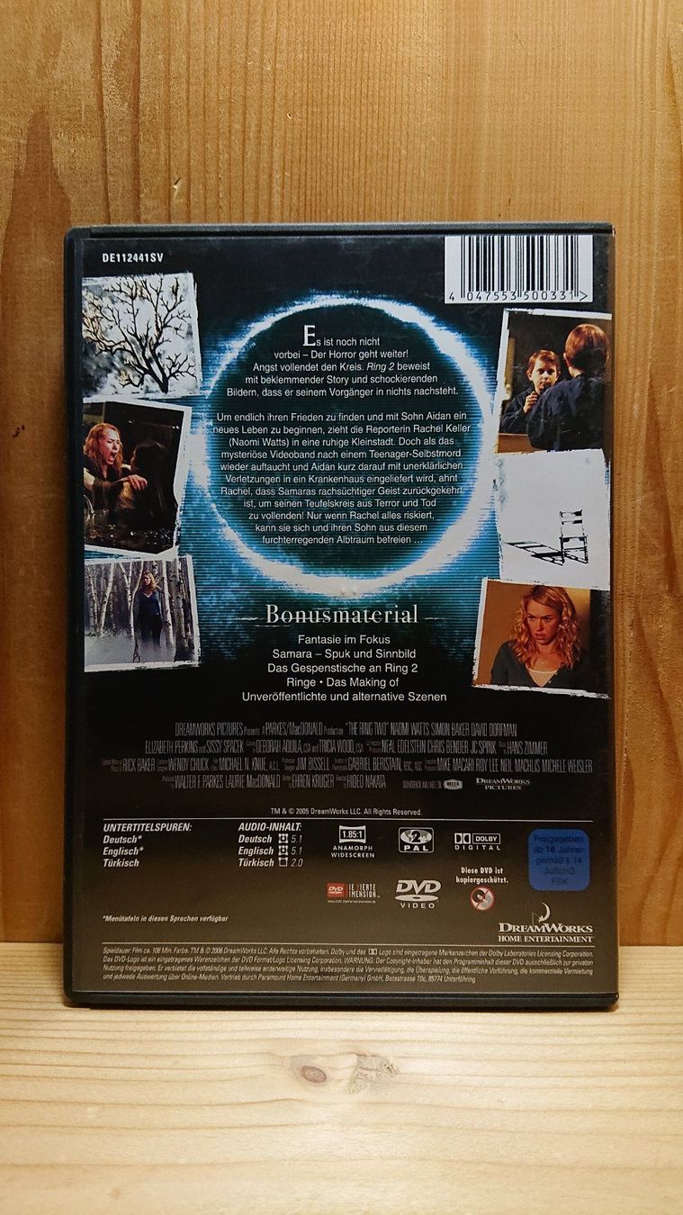 Tutti i DVDs: RING 1 und 2 auf DVD – Usato da Wilderswil venduto da Exebub 4