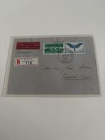 Enveloppe philatélique suisse 1938 oblitérée Bâle 1938