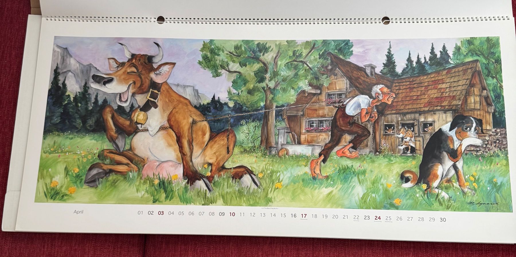Kalender: Kalender Martin Synacek 2011 Appenzell – Gebraucht aus Riehen von ekc_ymy2 4