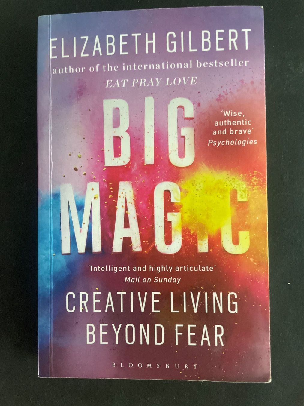 Libri: Big Magic Elizabeth Gilbert – Usato da Zürich venduto da ele_n2mn