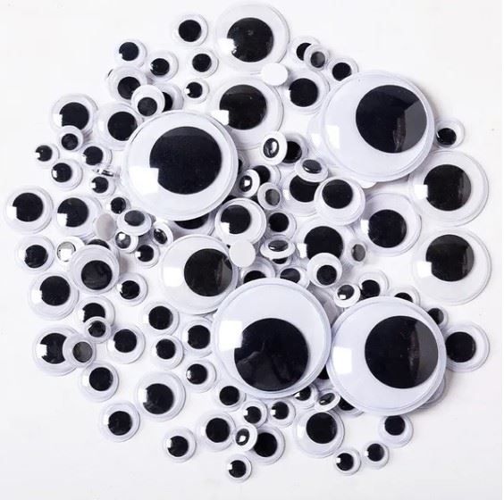 Kit bricolage: Augen zum basteln 2stk 8mm – Nuovo e nell'imballaggio originale da Dintikon venduto da Vexi