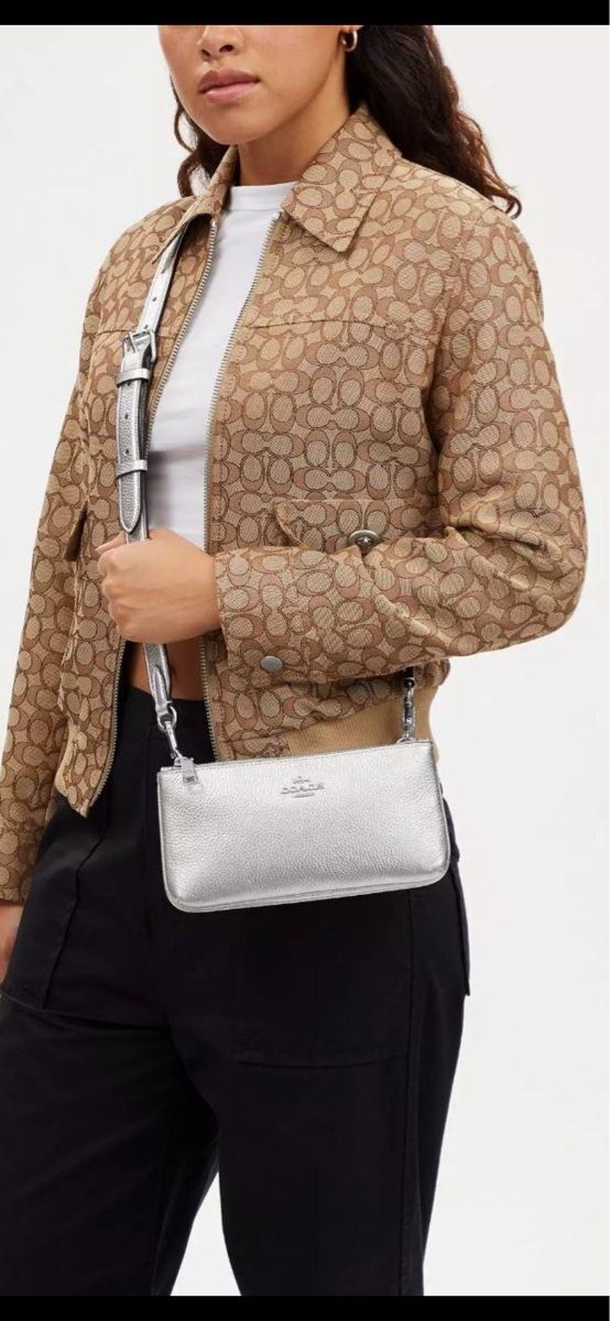 Coach Taschen für Damen: Coach Tasche silber Leder NEU – Neu (gemäss Beschreibung) aus Zollikofen von s_albi 6