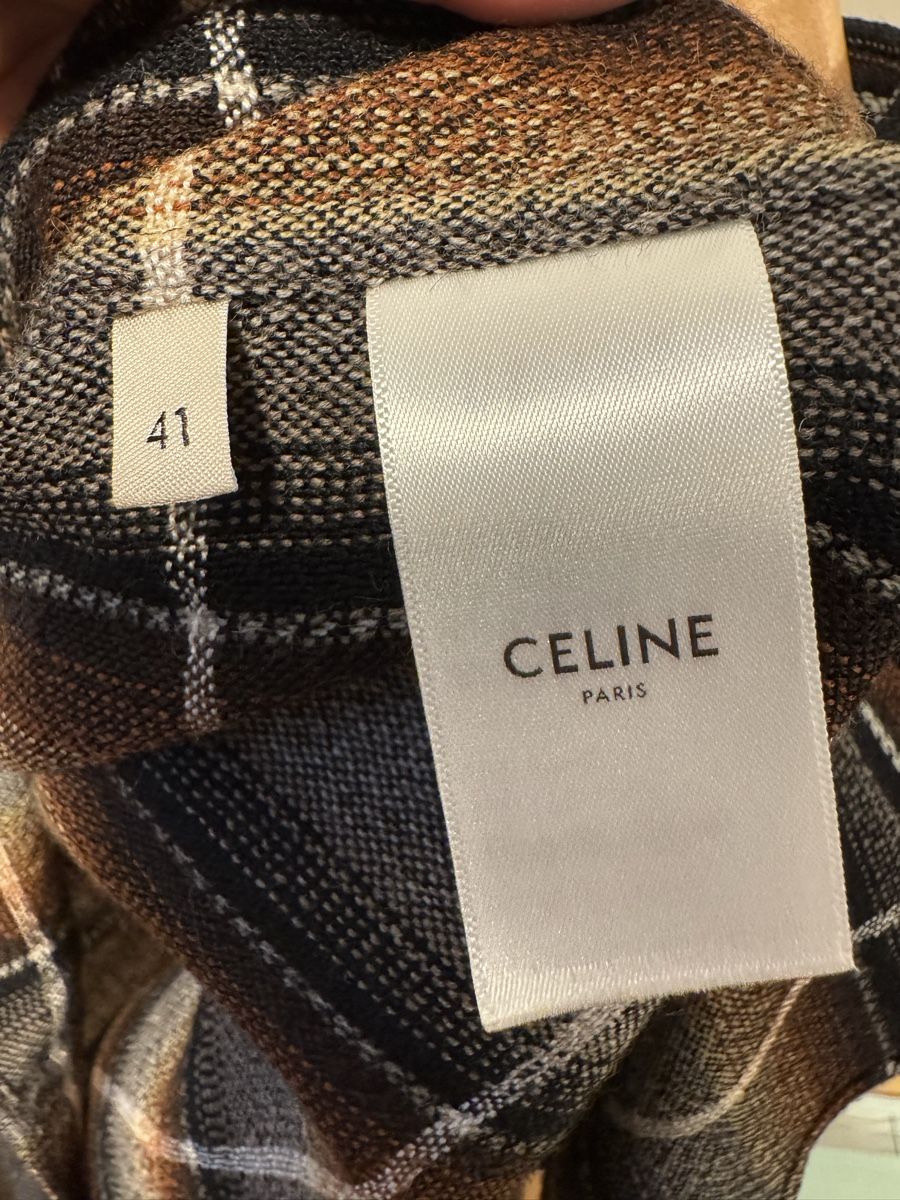 Celine Camicie: Celine Paris Karohemd – Nuovo (secondo la descrizione) da Reinach BL venduto da Nushka89 3