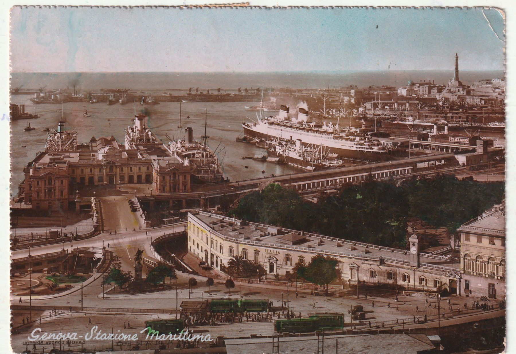 Cartoline postali: Genua – Usato da Lumbrein venduto da made02