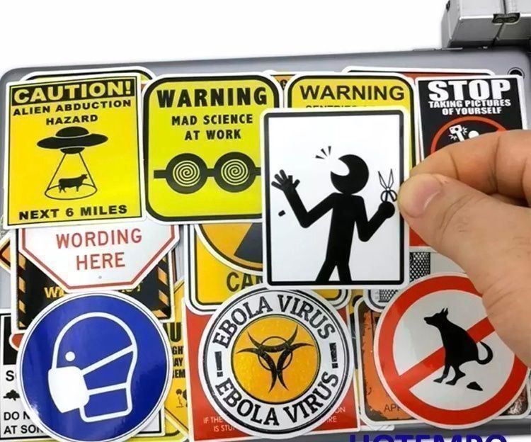 Sticker: 50 Stücke Aufkleber/Sticker – Nuovo e nell'imballaggio originale da Biel/Bienne venduto da Bolagol9 1