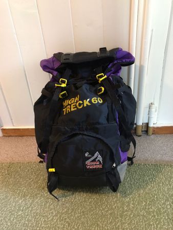 High Trek60 l, Top Zustand, Wanderrucksack!