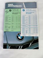 Prospekt  BMW 635 CSI , mit Preisliste