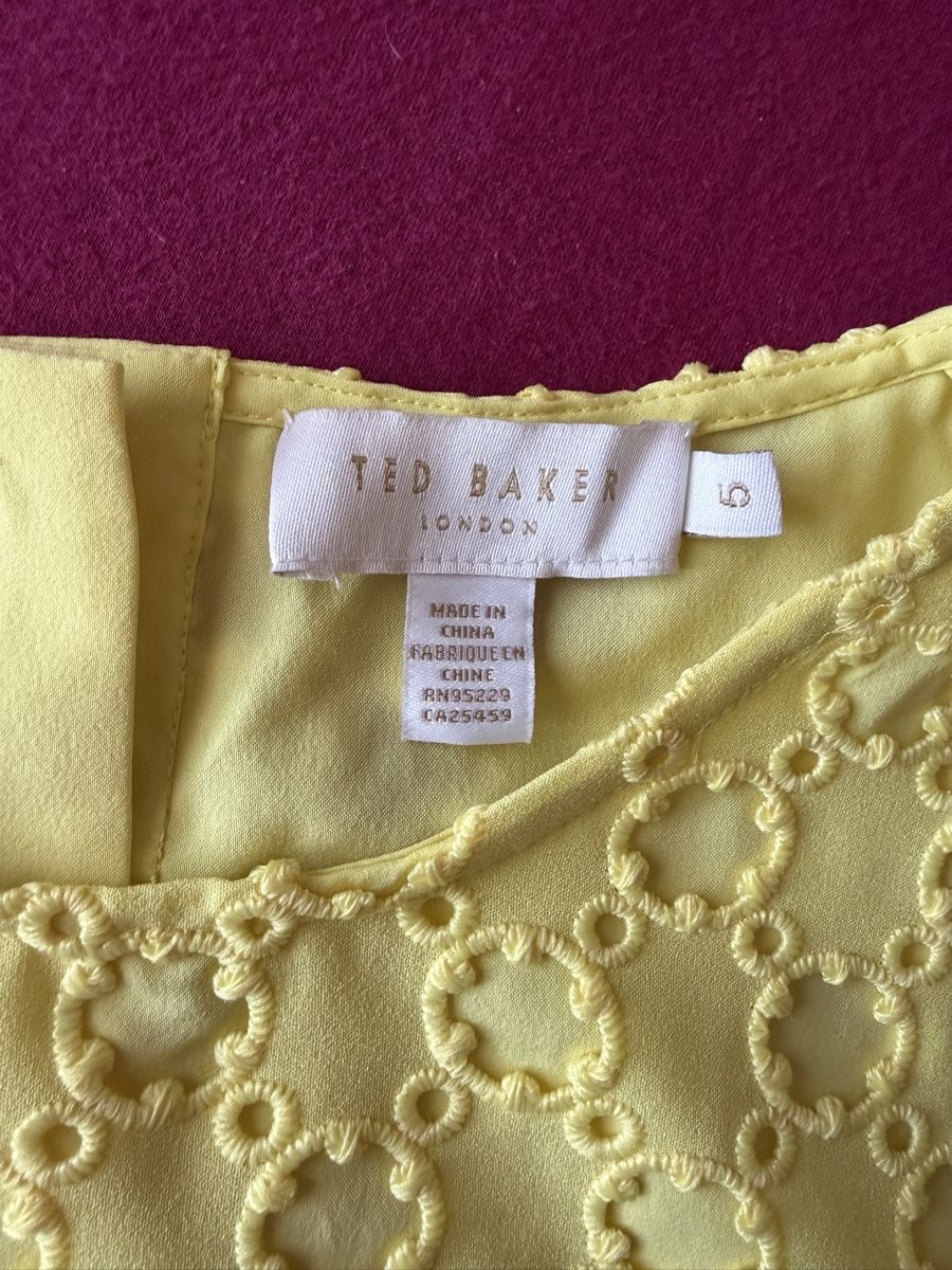 Ted Baker T-shirt: Ted Baker T.5XL(44) Jaune ! – Usato da Fribourg venduto da VSL-LUXE-BRAND 8