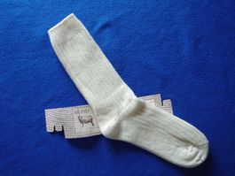 Wollsocken fein aus 100% Schafschurwolle Gr. 36-40 NEU