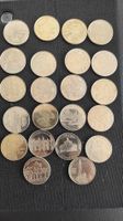 22 pièces de collection du patrimoine Belge