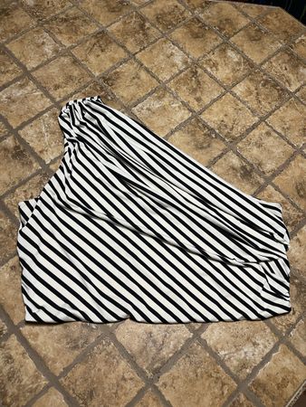 Elegante Top estivo H&M tg M/La righe bianche e nere!