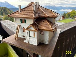 Maison et Chalet Suisse miniature