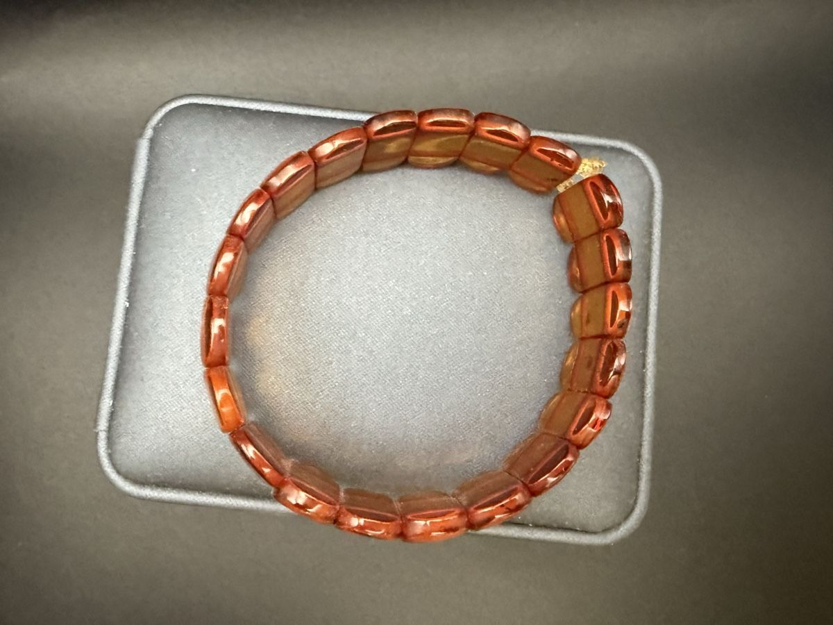 Bracciali & Braccialetti: Vintage-Armband aus baltischem Bernstein – Usato da Lamone venduto da LaCantinaMagica 3