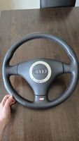 Audi S-line Lenkrad Neu bezogen leder gelocht