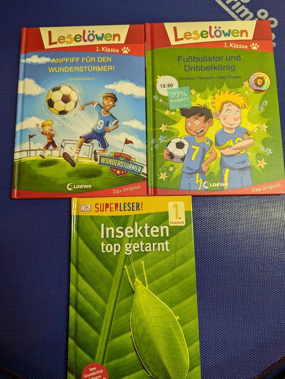 3 Kinderbücher Leseanfänger 1. Klasse Leselöwen Kaufen auf Ricardo