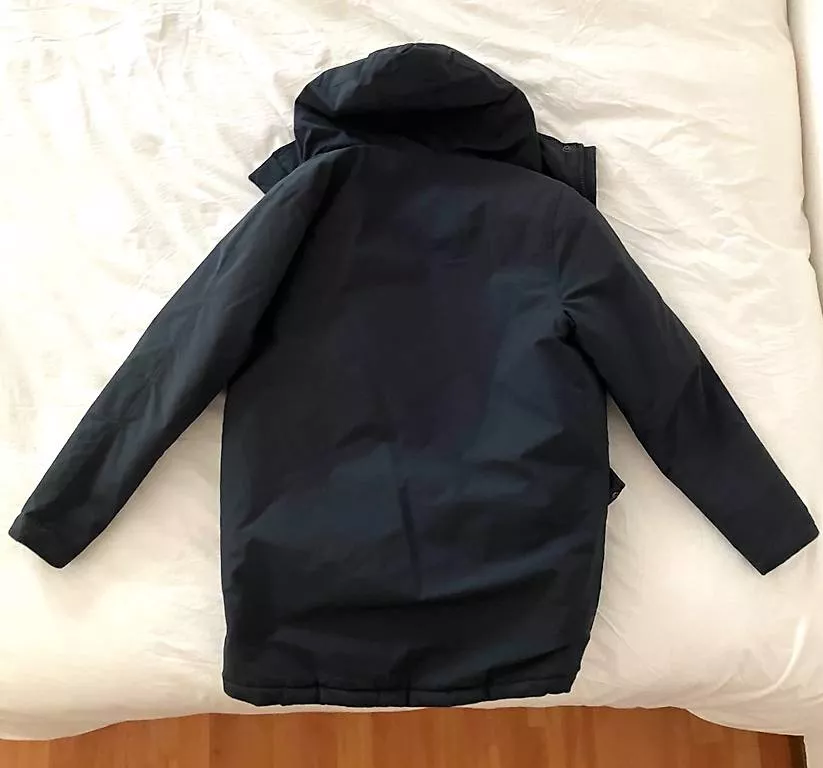 Pull&Bear Giacche: Pull & Bear dunkelblau Wintermantel – Usato da Zürich venduto da el_nota 2