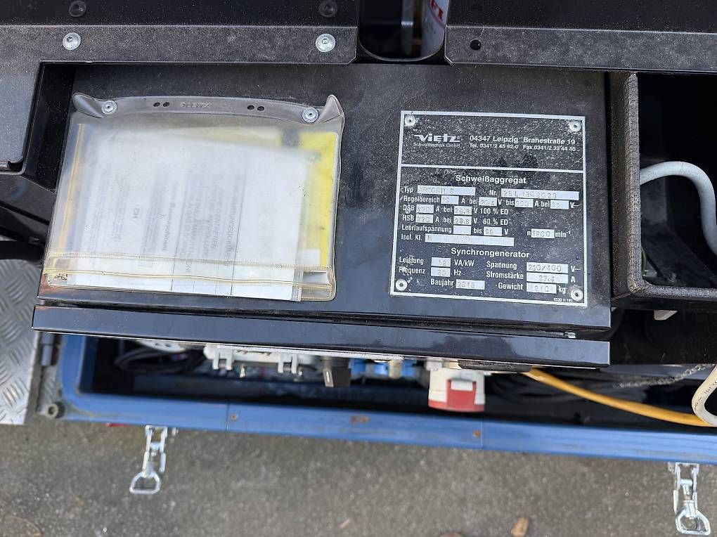 Saldatori: Mobile Schweissanlage / Bau-Kompressor mit Stromagregat – Usato da Oberlunkhofen venduto da musikmotto80 3