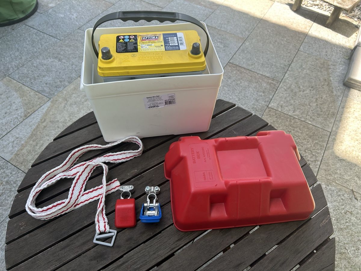 Caricatori & Batterie: OPTIMA Yellow Top Battery with Battery Box – Usato da Wetzikon ZH venduto da Bil2y