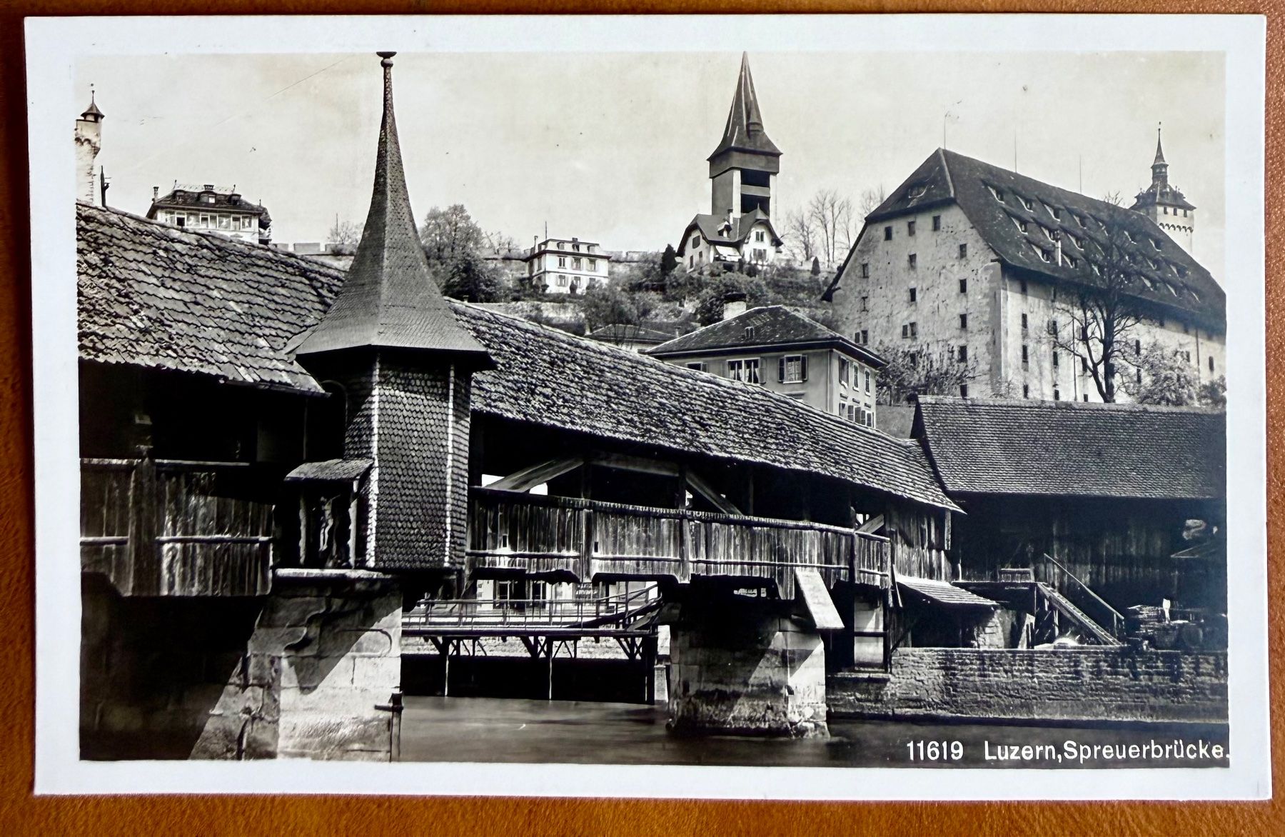 Cartoline postali: Luzern - Spreuerbrücke - AK – Usato da Lutry venduto da Ediego