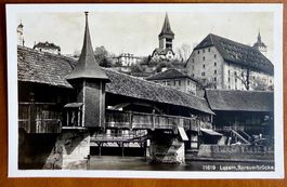 Luzern - Spreuerbrücke - AK