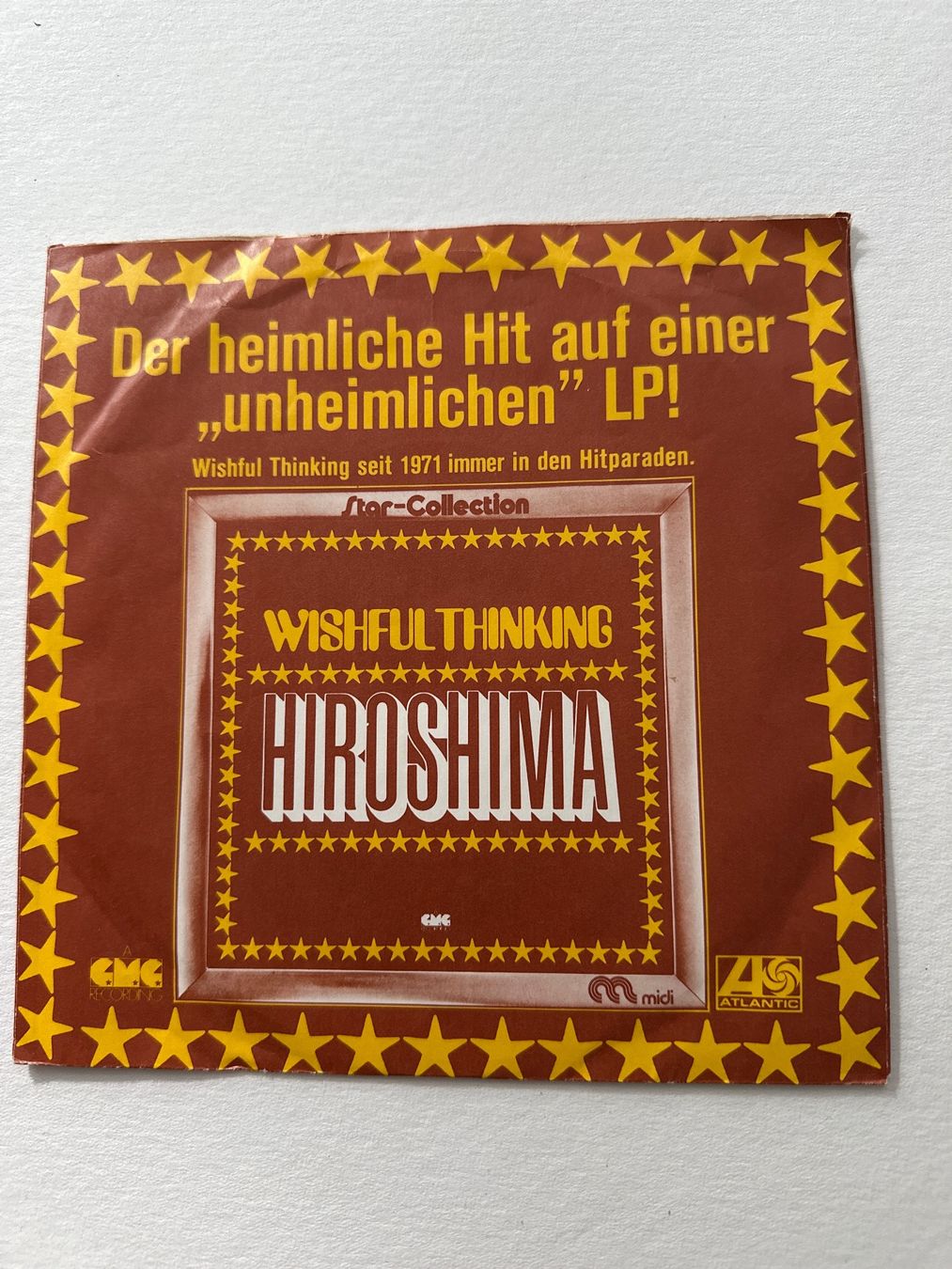 Dischi in vinile: Wishful Thinking – Hiroshima – Usato da Wabern venduto da fri_t6kq 1