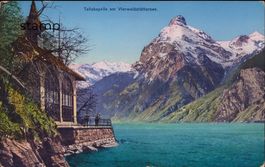 AK Tellskapelle am Vierwaldstättersee - sehr alte Karte