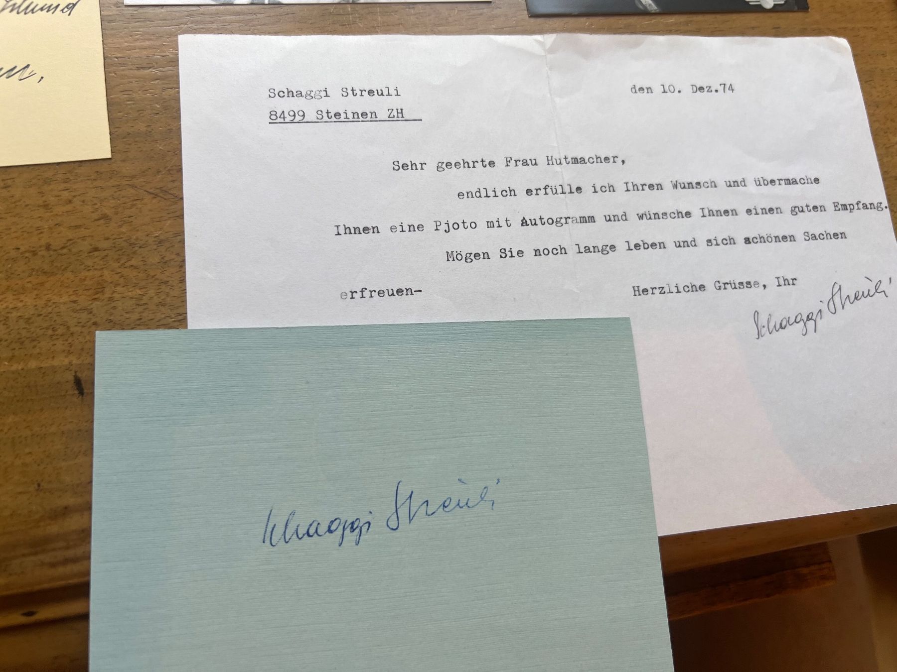 Autografi: Verschiedene Autogramme 270 – Usato da Glattfelden venduto da maa_qcj8 3
