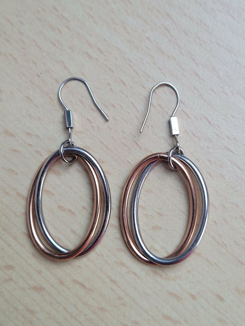 Boucles d'oreille: Edelstahl-Ohrhänger Bicolor NEU – Neuf (Voir description) à Balsthal par CatSpirit_65