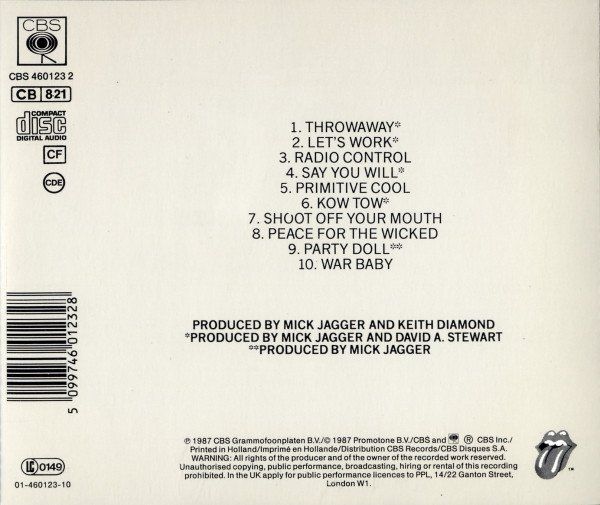 CD: Mick Jagger – Primitive Cool – Usato da St.Gallen venduto da jalamusic 1