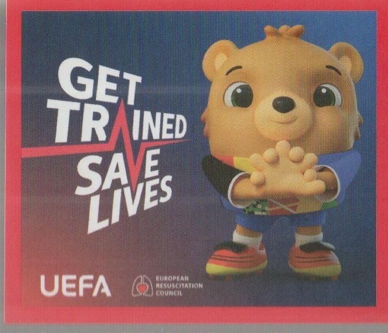 EURO 2024 Topps sticker EURO 2024 OFFICIAL MASCOTTE UEFA 3 (Neu (gemäss ...