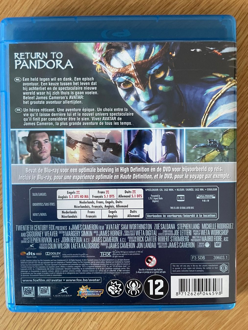 Tutti i DVDs: Avatar blu-ray – Usato da Vevey venduto da c_lathion 1