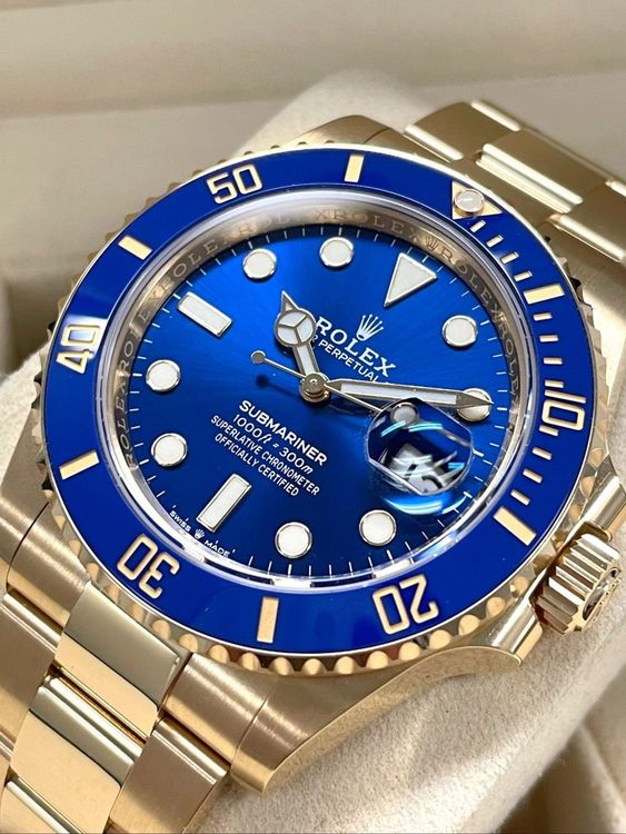 Rolex Submariner Date Gold 41mm 126618LB Acheter sur Ricardo