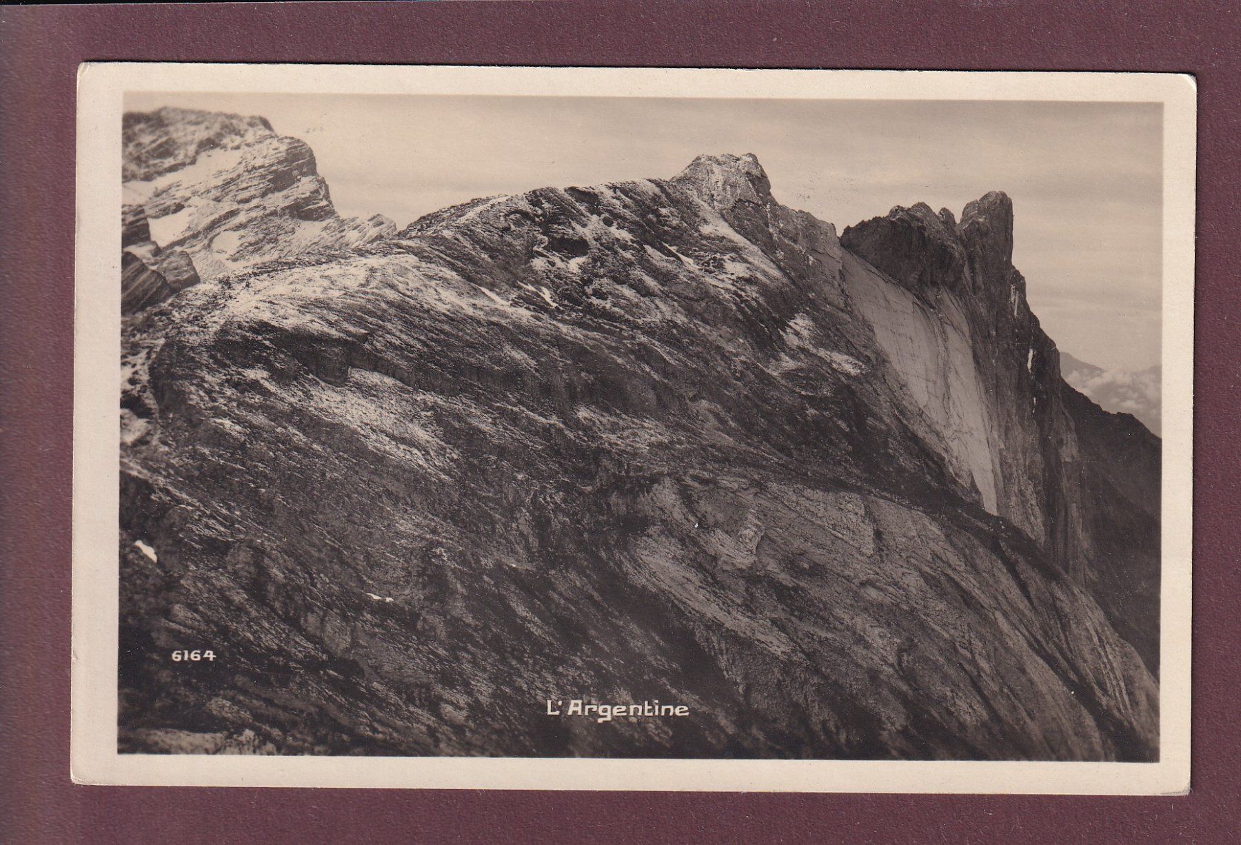 Cartoline postali: L'ARGENTINE et son miroir - 1926 – Usato da Pully venduto da nicecards