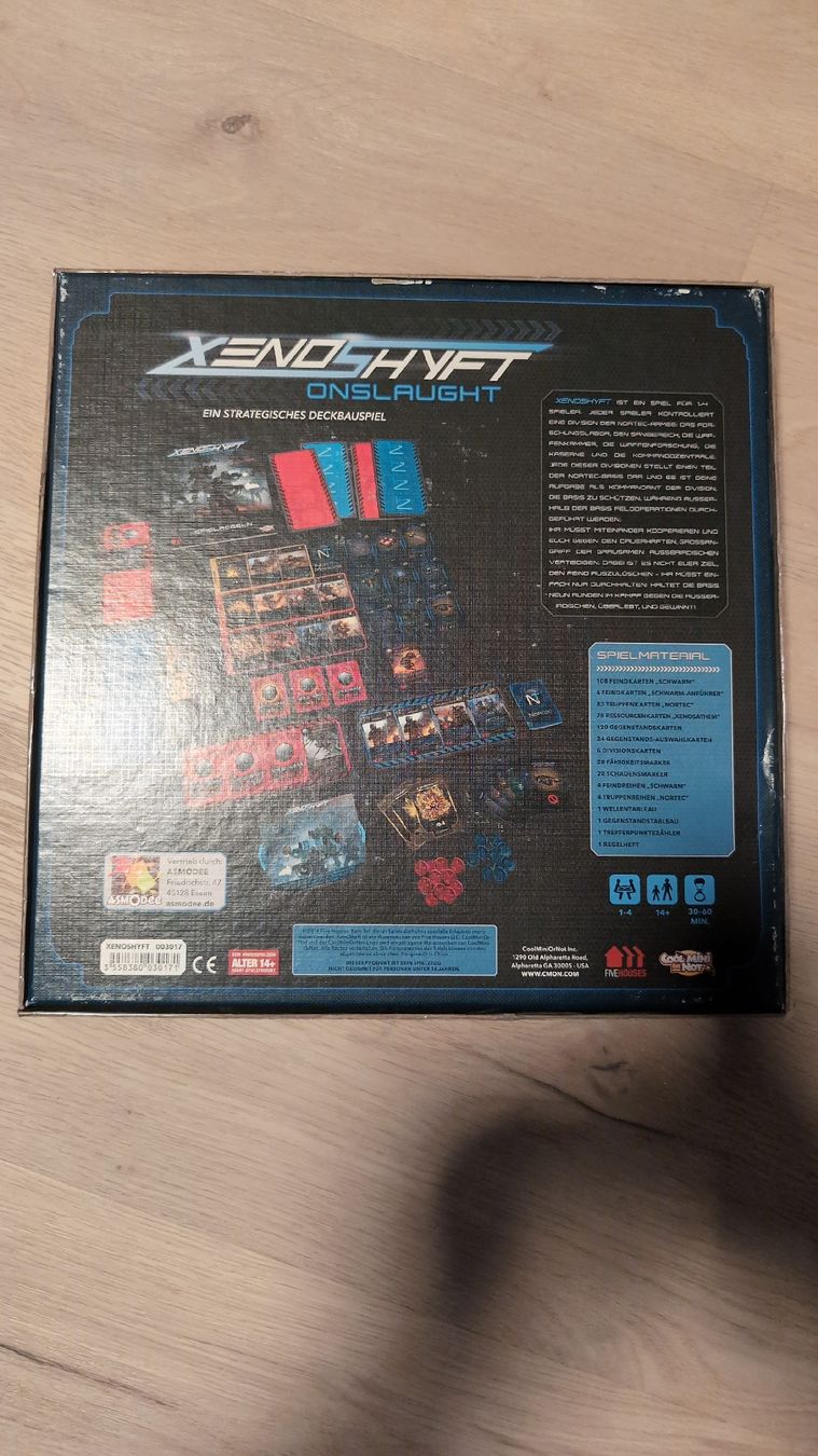 Giochi: Xenoshyft Onslaught - Strategisches Deckbauspiel – Usato da Volketswil venduto da ezicial13 1
