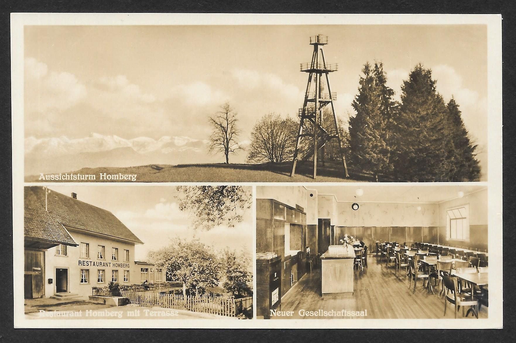 Cartoline postali: Reinach Restaurant Homberg – Usato da Olten venduto da clotaldi