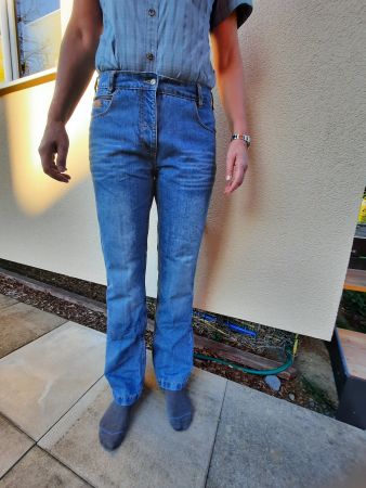 Motorrad Jeans Hose Damen mit Protektoren Grösse 40