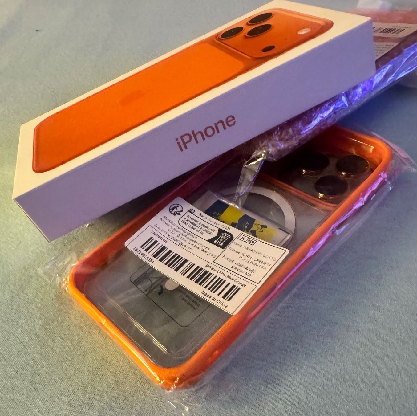 Apple Telefoni cellulari / Smartphones: *** IPHONE 17 PRO MAX ORANGE 512 GB FABRIKNEU *** – Nuovo e nell'imballaggio originale da Giumaglio venduto da soloemi 2