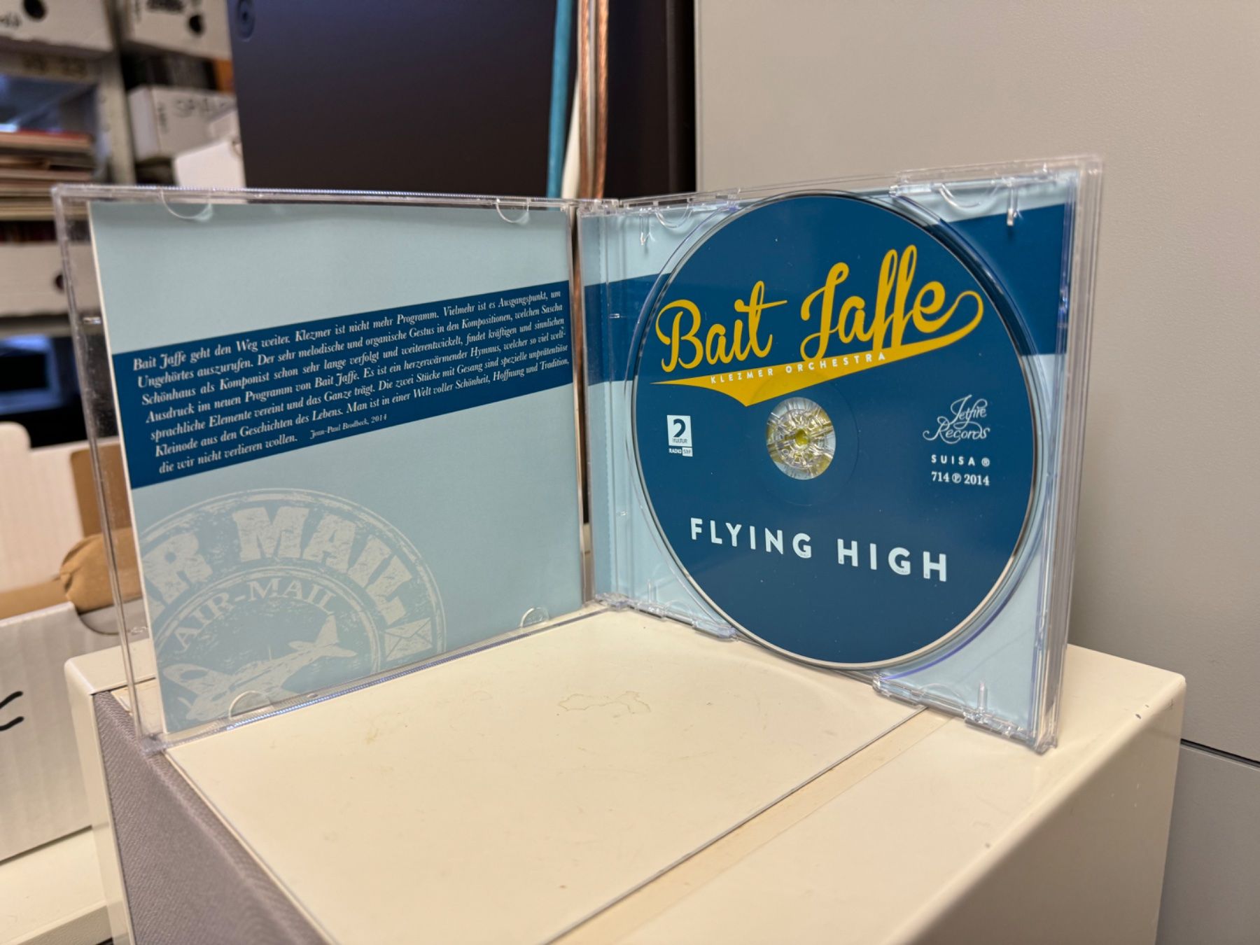 CDs: Bait Jaffe Klezmer Orchestra - Flying High - HA13A – Neu (gemäss Beschreibung) aus Küsnacht ZH von Jazztilldawn 2