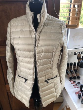 Damen Steppjacke beige leicht