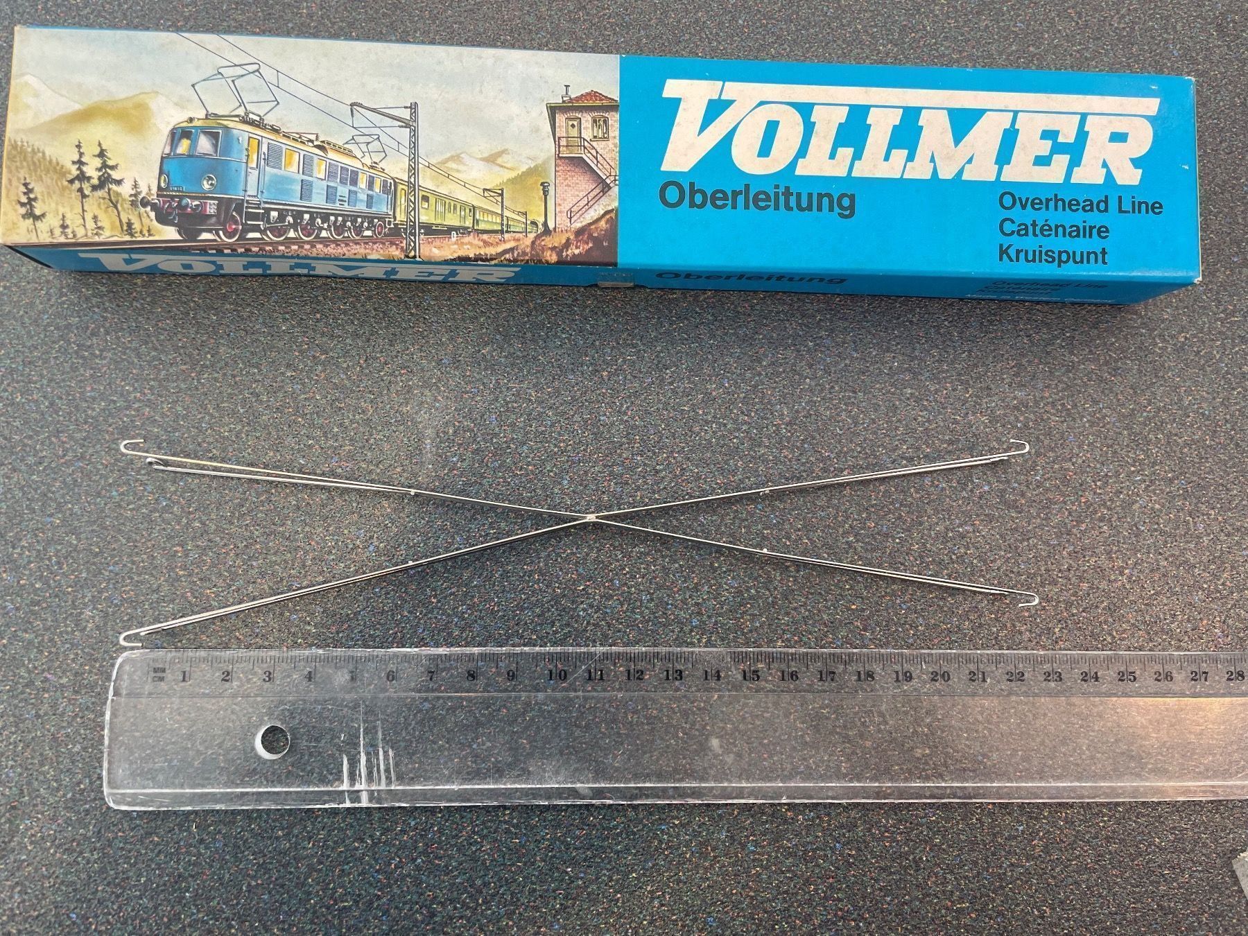 Modelleisenbahnen: Vollmer 1293 Oberleitung Kruispunt H0 – Neu und originalverpackt aus Chiasso von Carrara-Modellismo 1